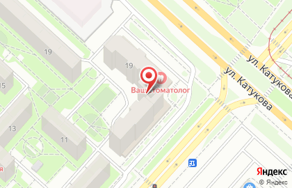 Парикмахерская РИО в Октябрьском округе на карте