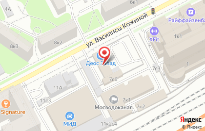 Центр по ремонту АКПП на улице Василисы Кожиной, вл7а на карте