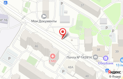 Киоск по продаже фруктов и овощей на Новокосино на карте