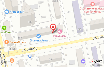Семейная парикмахерская в Екатеринбурге на карте