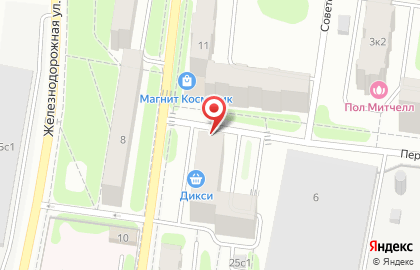 Лапландия на Пушкинской улице на карте