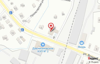Алкогольный бутик Тантана-Башспирт на улице Ворошилова на карте