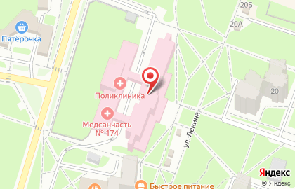 Аптека Мособлмедсервис, аптека на улице Ленина на карте