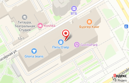 Интернет-магазин Эталон на Долгоозёрной улице на карте