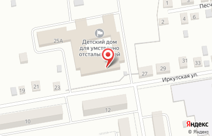 Братский детский дом-интернат для умственно отсталых детей в Братске на карте