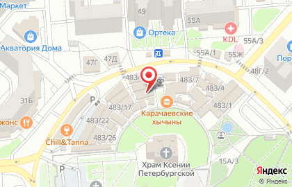 Киоск по продаже фруктов и овощей в Воронеже на карте
