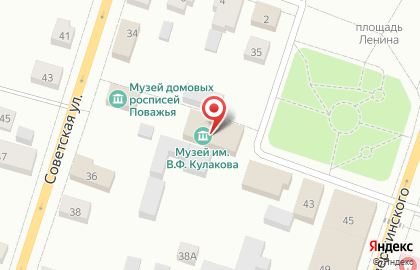 Вельский краеведческий музей им. В.Ф. Кулакова на карте