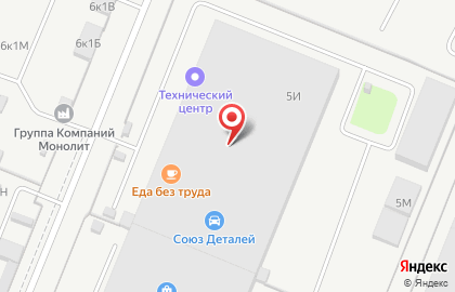 ОАО Северная заря на карте