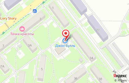 Магазин бытовой химии Капелька на карте