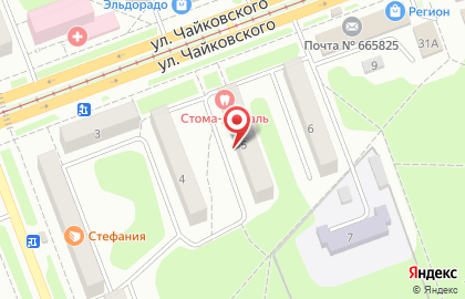 Стоматологическая клиника Стома-денталь в Иркутске на карте