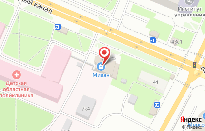 Многопрофильный магазин Милан на карте