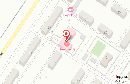 Медицинский центр Элигомед на улице 40 лет ВЛКСМ на карте