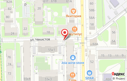 Магазин мясной продукции Балтптицепром в Центральном районе на карте