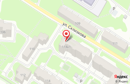 Мясной магазин Цыпа в Твери на карте