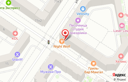Специализированный веломагазин Мой Спортивный на улице Василия Гольцова на карте