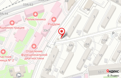 Магазин фруктов и овощей в Ростове-на-Дону на карте