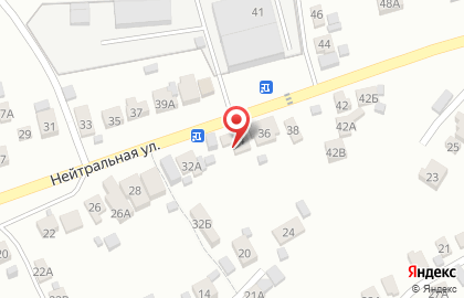 Шиномонтажная мастерская в Железнодорожном районе на карте
