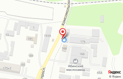 Торговый центр Зори Кубани на карте
