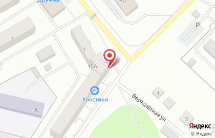 Супермаркет Лион на улице Газовиков на карте