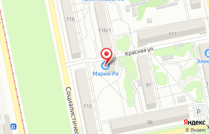 Парикмахерская №1 на Социалистической улице на карте