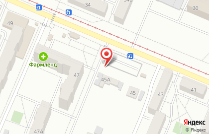 Автостоянка в Челябинске на карте