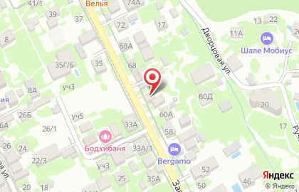 Салон красоты Глори в Красной поляне на карте