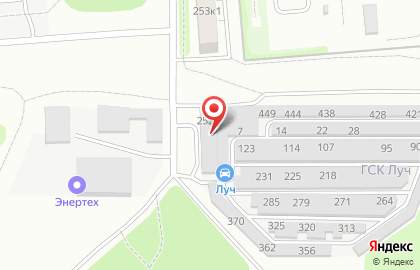 Автосервис Твой на улице 45 стрелковой дивизии на карте