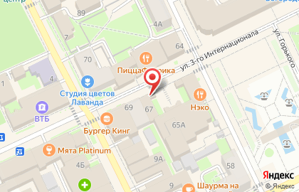 Кофейня Sorry Бабушка на улице 3 Интернационала в Ногинске на карте