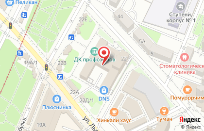 Салон связи Сотовый мир на улице Льва Толстого на карте