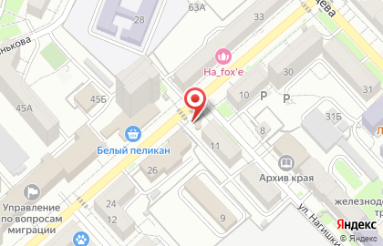 Магазин по продаже фруктов и овощей в Хабаровске на карте