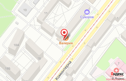 Алкогольный магазин Виноград в 22-ом микрорайоне на карте