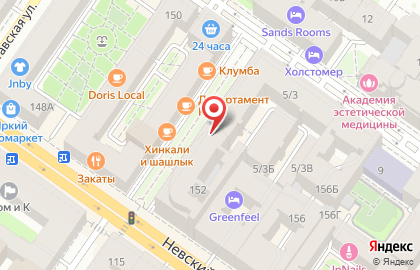 Магазин Мир шитья в Санкт-Петербурге на карте