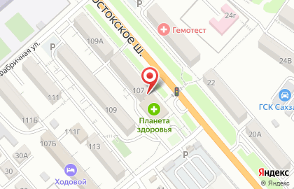 Магазин фруктов и овощей во Владивостоке на карте