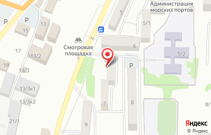 Мини-маркет Лукошко на Приморском бульваре на карте