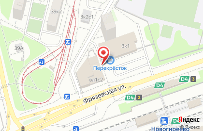 Магазин InterYes на Фрязевской улице на карте