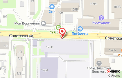 Афины на Советской улице на карте