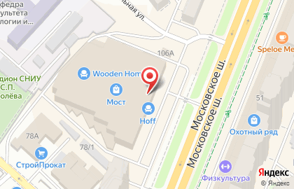Банкомат АК Барс Банк на Московском шоссе, 106 на карте