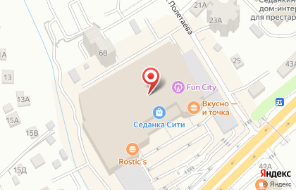 Ювелирный салон Московский Ювелирный Завод на улице Полетаева на карте