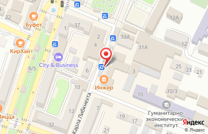Аптека Будьте Здоровы на улице Карла Либкнехта на карте