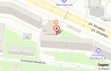 Школа танцев Облака на карте