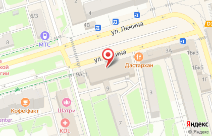 Микрокредитная компания ДаемЗайм на улице Ленина на карте