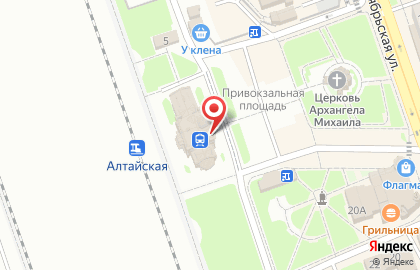 Кафе-закусочная Экспресс на Октябрьской улице на карте