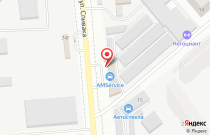 Сервисный центр AMService на Солнцевской улице, 16 на карте