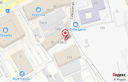 Магазин парного мяса в Советском районе на карте
