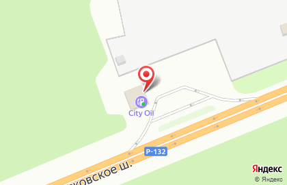 АЗС City Oil на Московском шоссе на карте
