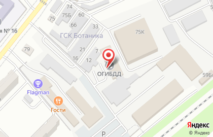 Управление МВД России по Орловской области Управление ГИБДД на карте