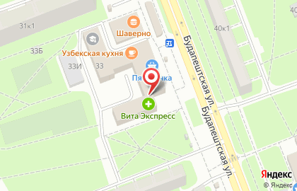Учебный центр вычислительной техники на Будапештской улице на карте
