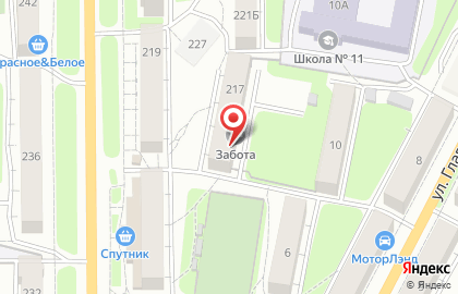 Комплексный центр социального обслуживания населения Забота в Калуге на карте