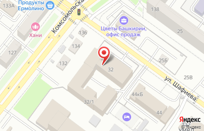 Пожарная часть №57 Октябрьского района на карте