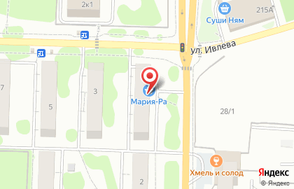 Аптечный пункт Ритм в Советском районе на карте